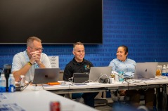 Jarome with CSC Board members during CSC Summer Leadership Meeting in Charlotte.